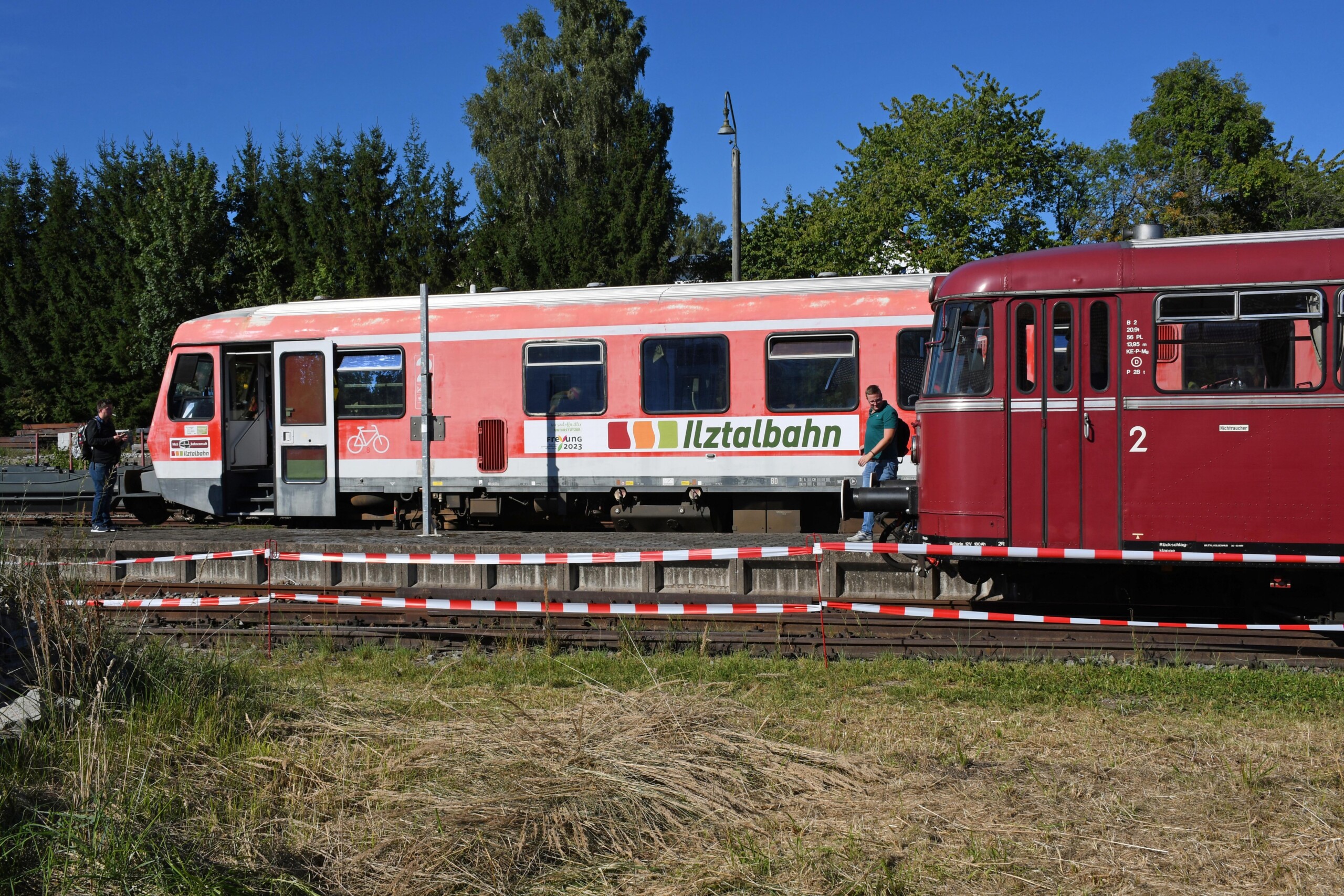 Bahnhofsfest am Tag der Schiene am Bahnhof Waldkirchen (Ilztalbahn)