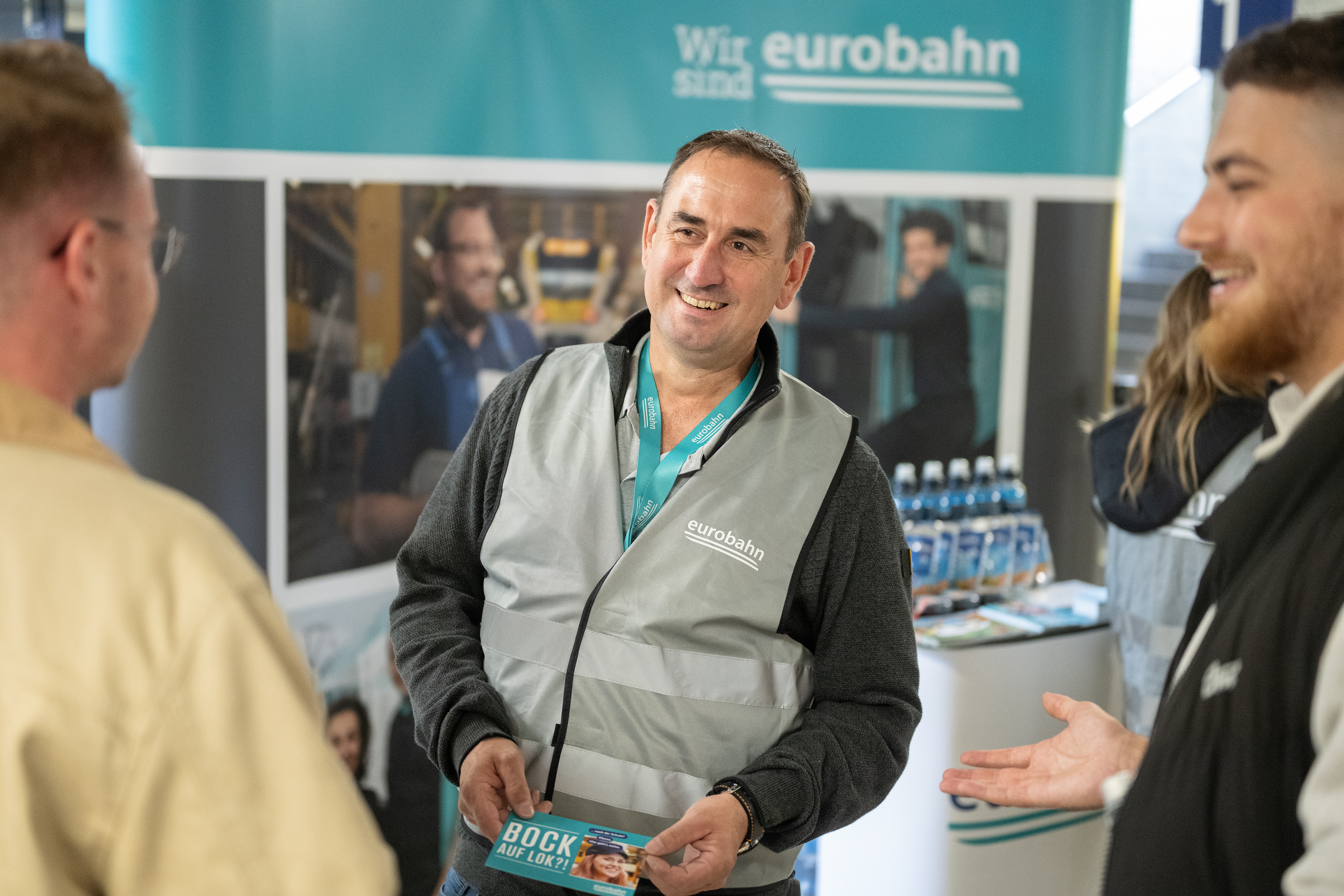eurobahn im Dialog mit Fahrgästen