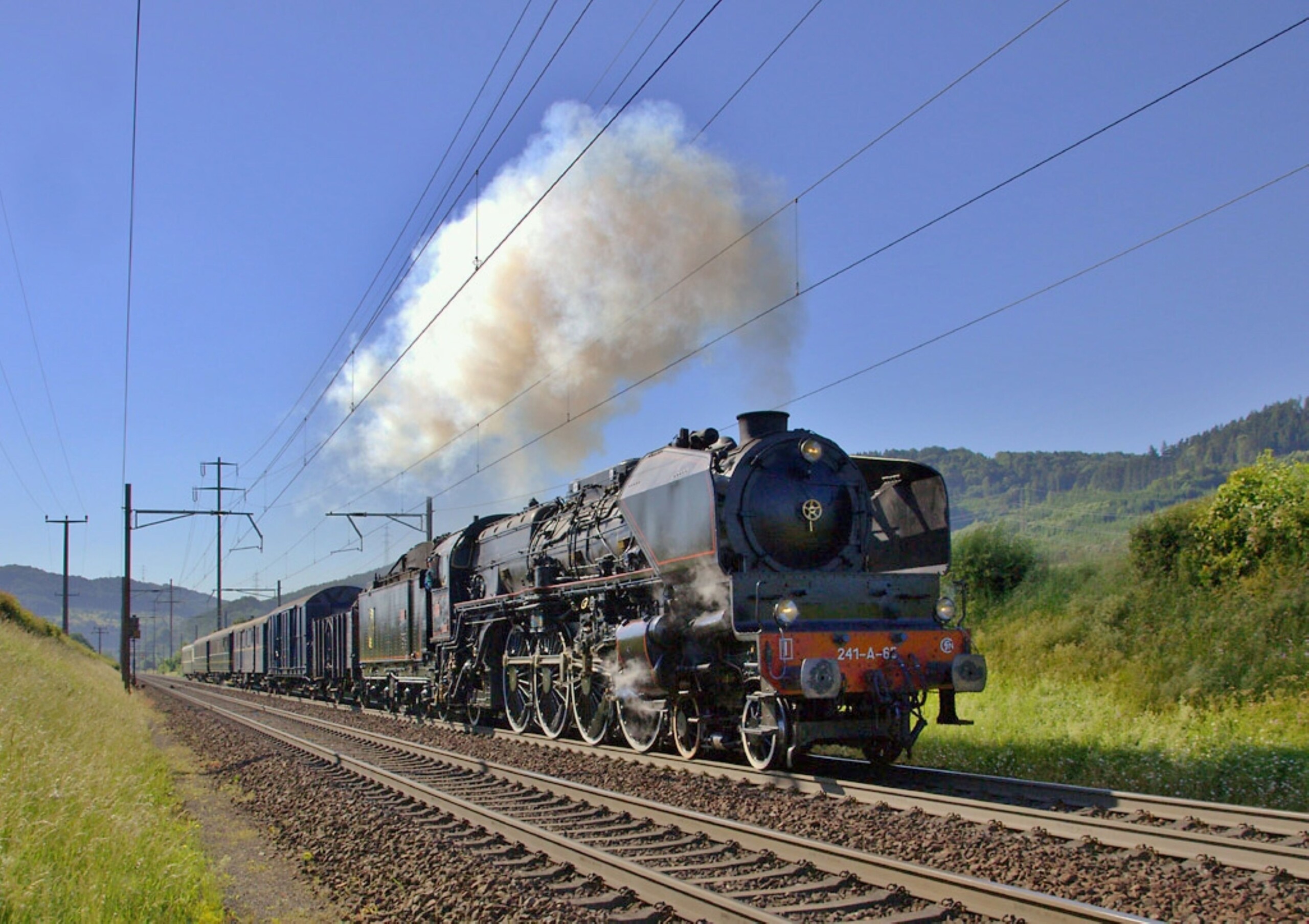 Dampfzugfahrt zu den Märklin Tagen nach Göppingen