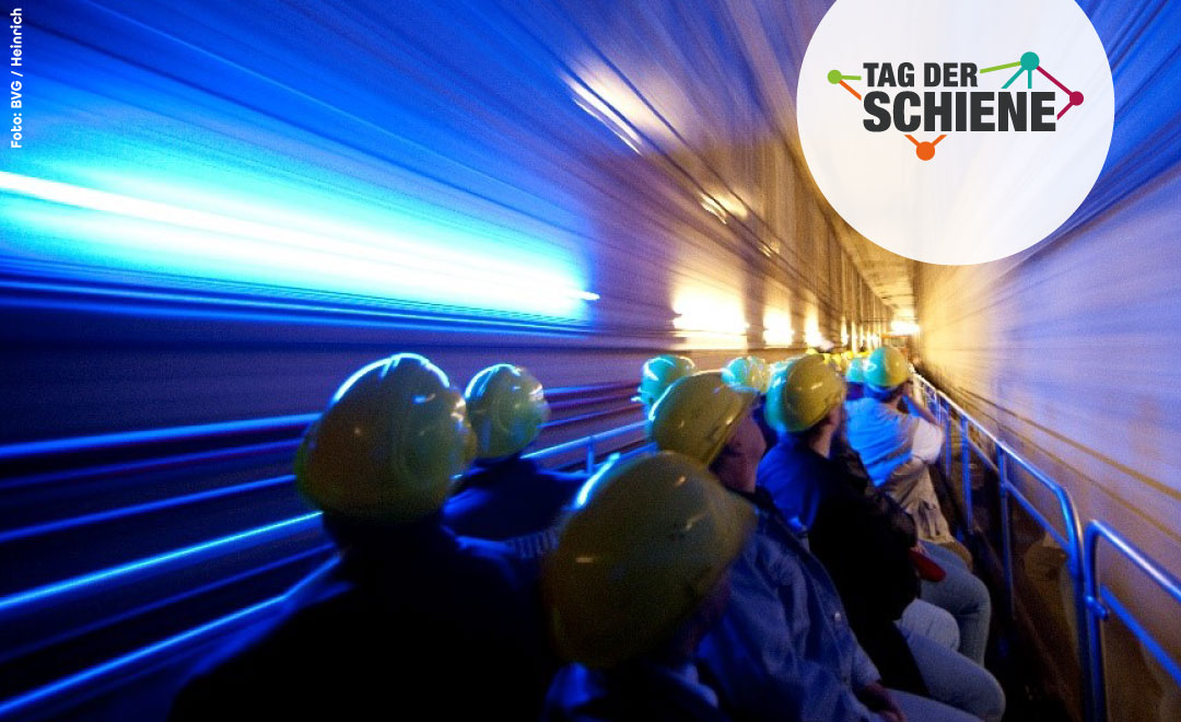 Gewinnt eine Fahrt im U-Bahn-Cabrio der BVG zum Tag der Schiene!